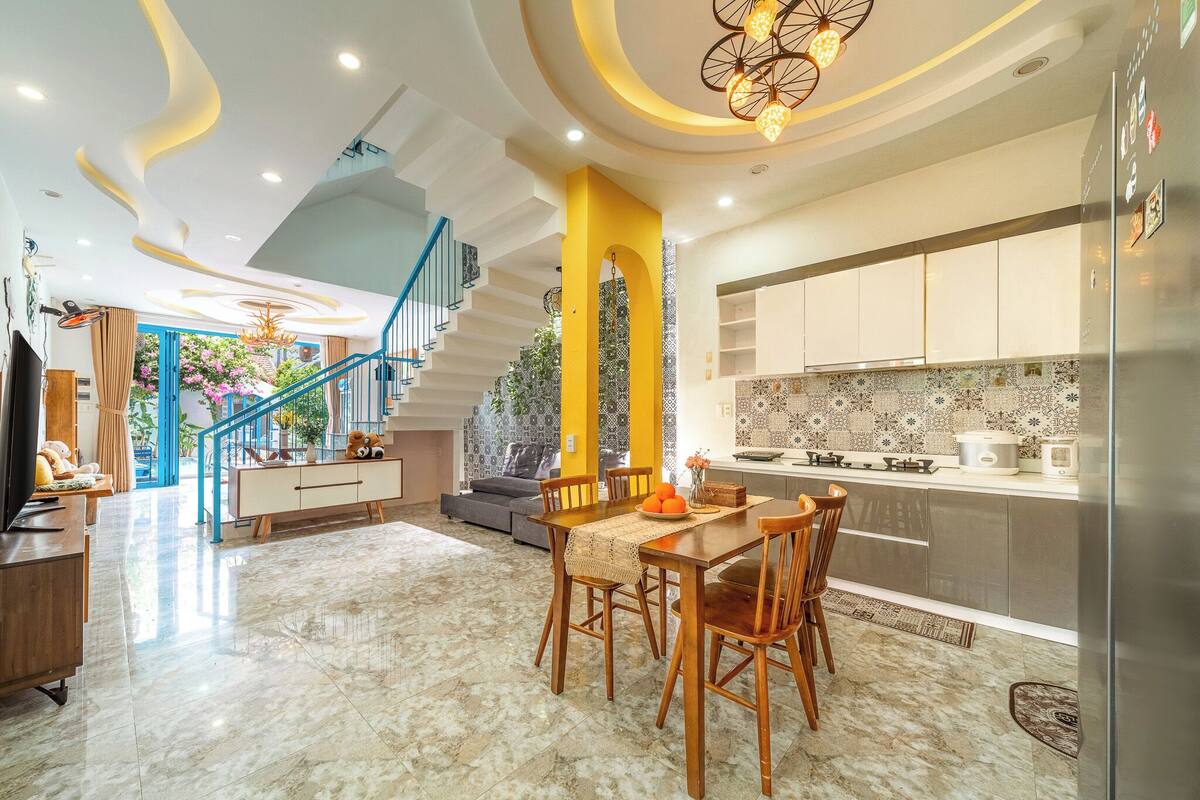 House, Private Pool, Pool View | Private kitchen | Full-size fridge, cookware/dishes/utensils