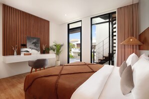 2 bedrooms, in-room safe, desk, laptop workspace