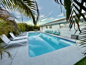 Beheizter Pool