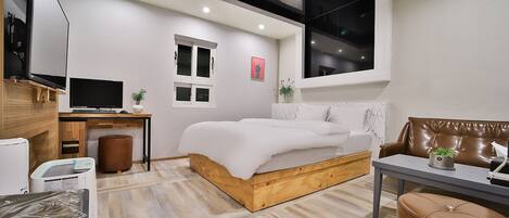 Chambre Deluxe | 1 chambre, bureau, Wi-Fi gratuit, draps fournis