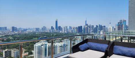 Vista desde la propiedad