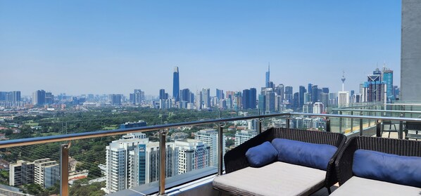 Vista desde la propiedad