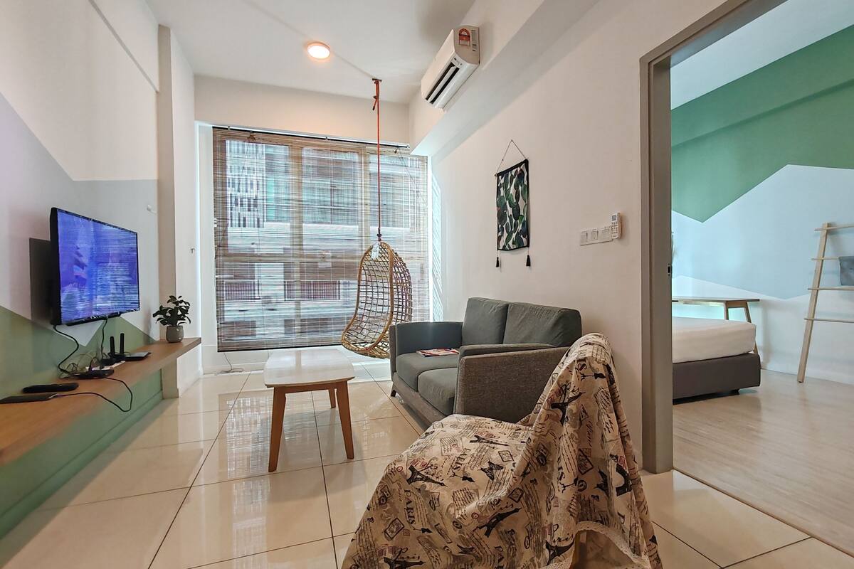Apartament familiar | Escriptori, cortines opaques i habitacions insonoritzades 
