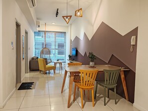 Family Apartment | Private kitchen | Full-size fridge, microwave, oven, stovetop - Greenage at Sutera Avenue Kota Kinabalu (Kota Kinabalu)