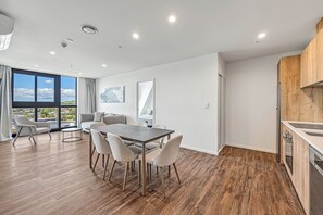 Apartment, 2 Bedrooms, Terrace, Mountain View | Living area - Central Park Residence (Auckland)