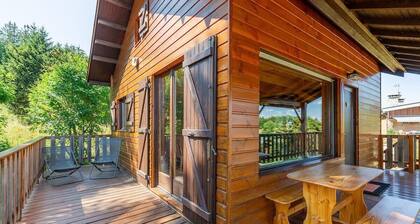 Chalet Les étoiles, vue Mont Blanc***