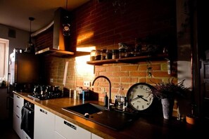 Private kitchen - Stylowy, przestronny apartament (Wroclaw)