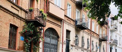 Façade de l’hébergement