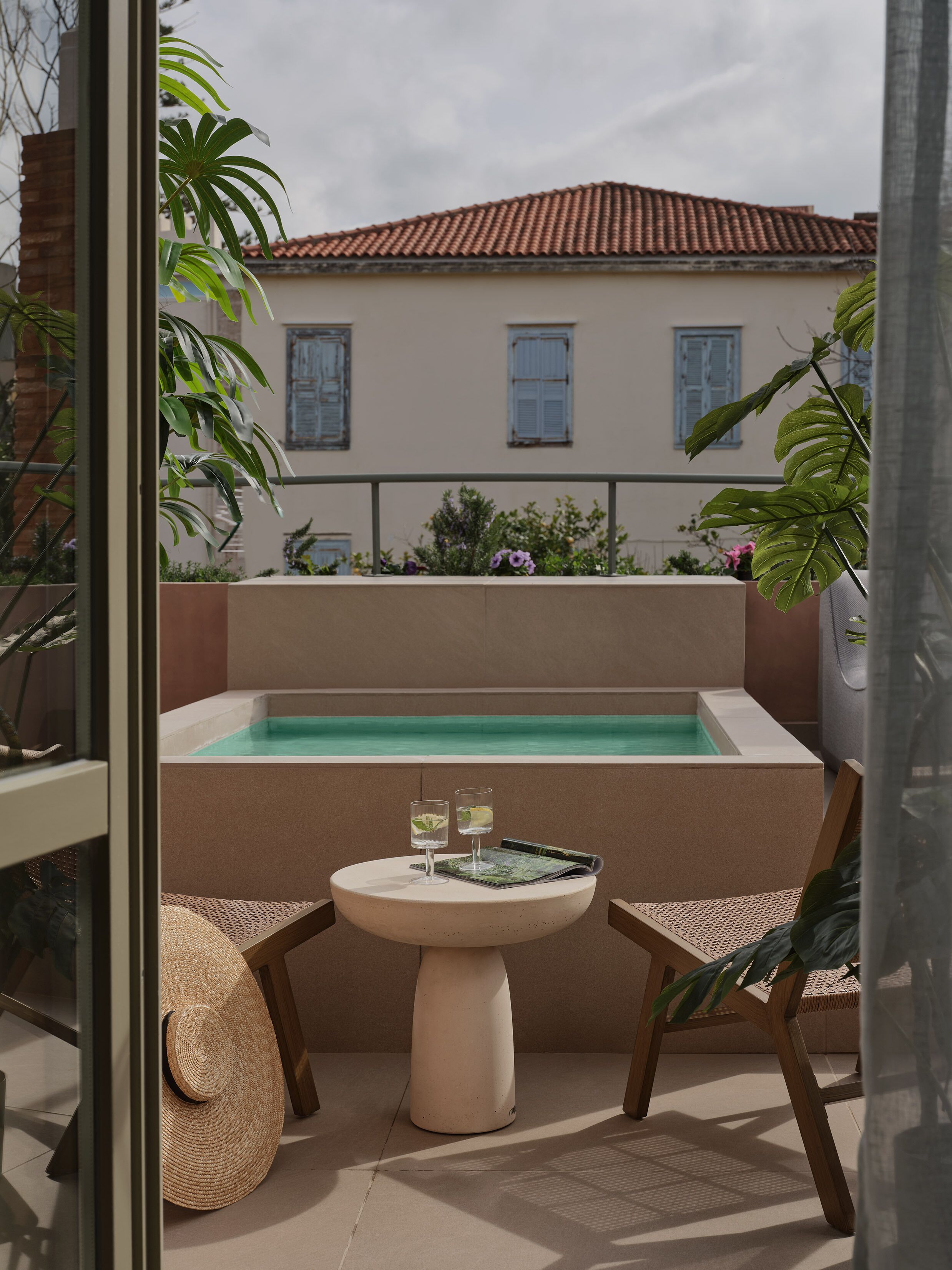 Junior Suite with Outdoor Hot Tub | Terraza o patio