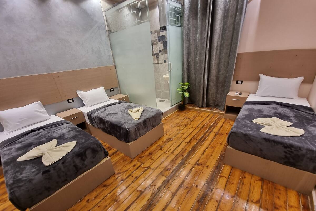 Triple Room | Egyptian cotton sheets, premium bedding, pillowtop beds, in-room safe