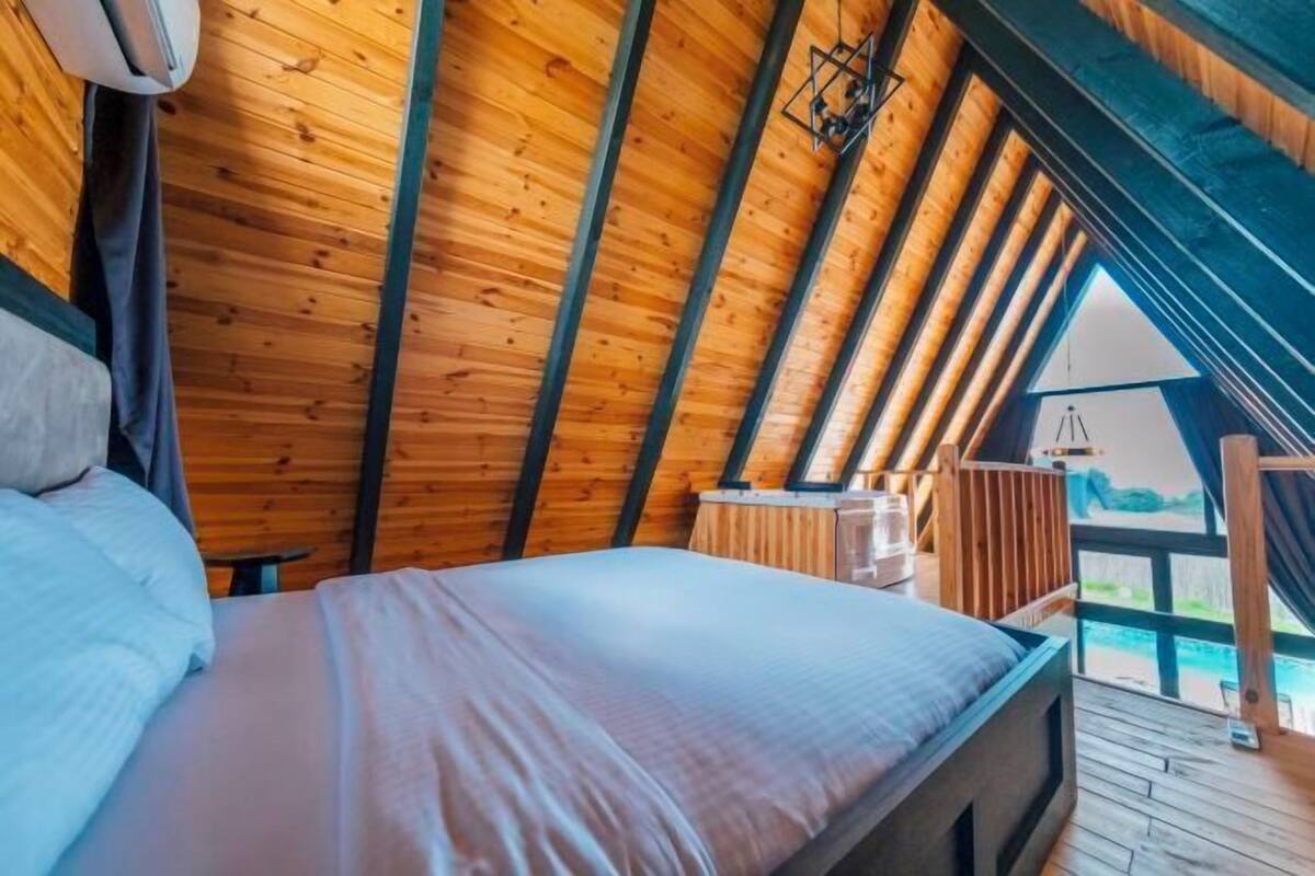 Minibar, desk, WiFi (free), bed sheets