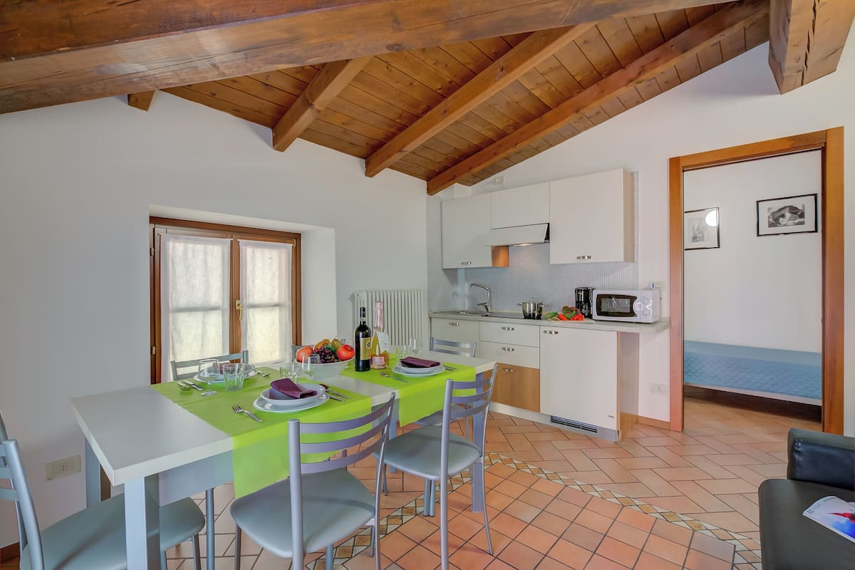 Family Apartment, Multiple Bedrooms (Casa Alpino 8) | Private kitchen | Fridge, microwave, stovetop, electric kettle
