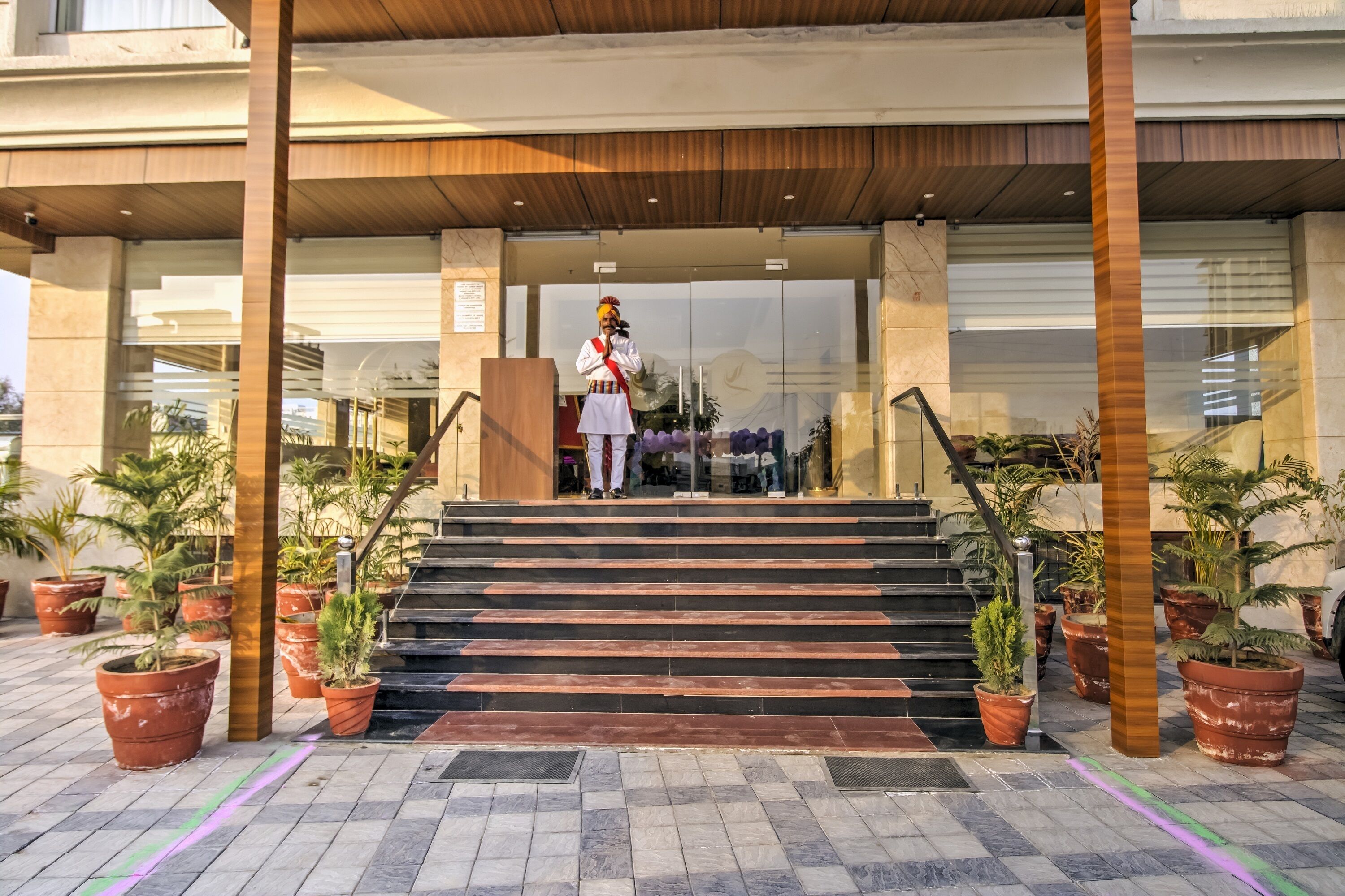 Entrada da propriedade