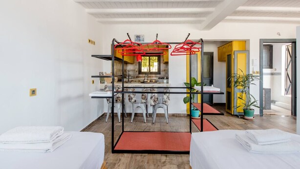 Living area - Studio Rooftop (Tangier)