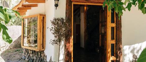 Fachada de la propiedad