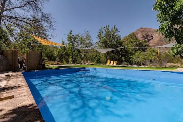 Seasonal outdoor pool