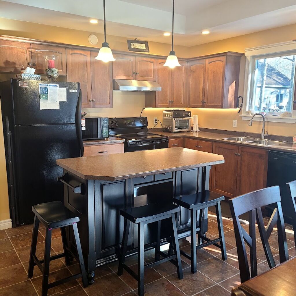 Fully stocked kitchen