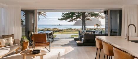 Tv, pejs, bøger, stereoanlæg