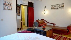 Superior Suite, Ensuite (Agadir) | Premium bedding, Select Comfort beds, minibar, in-room safe - Riad Kalé Polis (Marrakech)