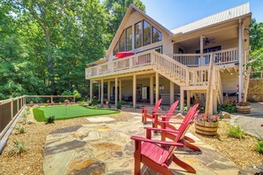 House (4 Bedrooms) | Front of property - Ellijay Cabin w/ Hot Tub & Mountain Views (Ellijay)
