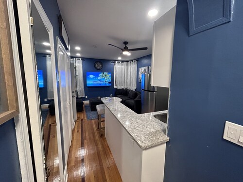 The Blue backyard studio suite!!  Convenience and practicality in one place!!