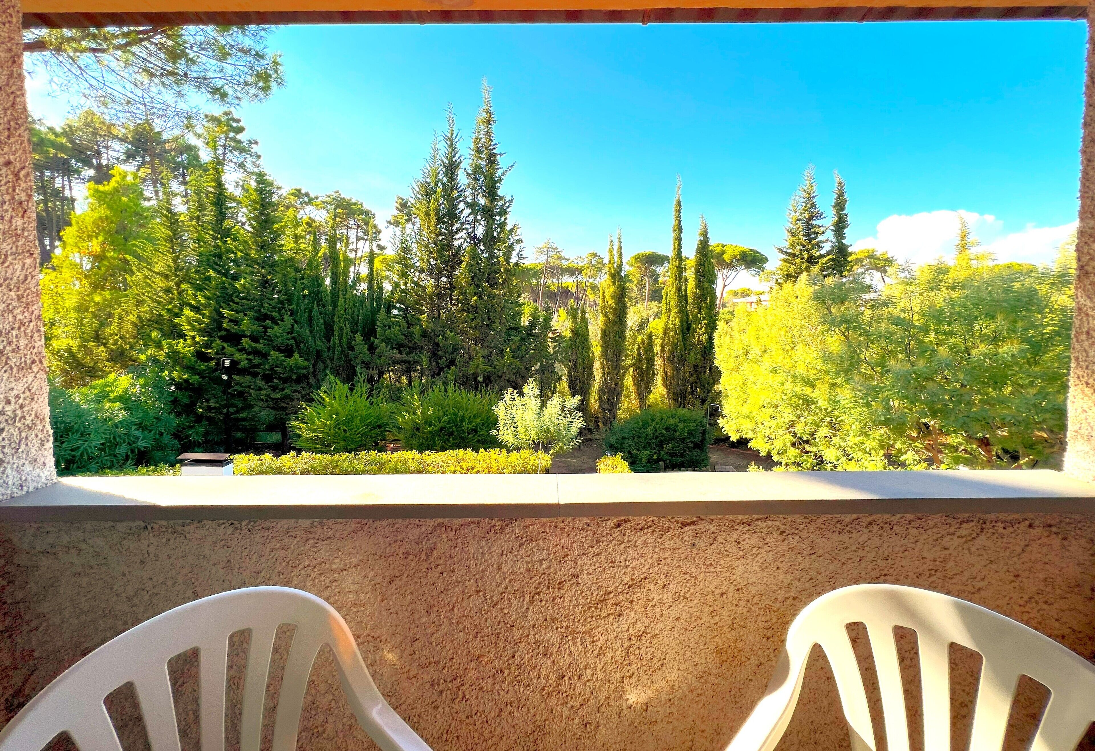 Vue depuis l’hébergement