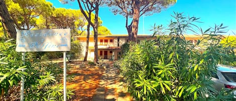 Fassade der Unterkunft