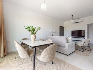 Apartment, 2 Bedrooms, Balcony, City View | Living room - Sanders Cruise - Modern 2-bdr Apt With Balcony (Limassol)