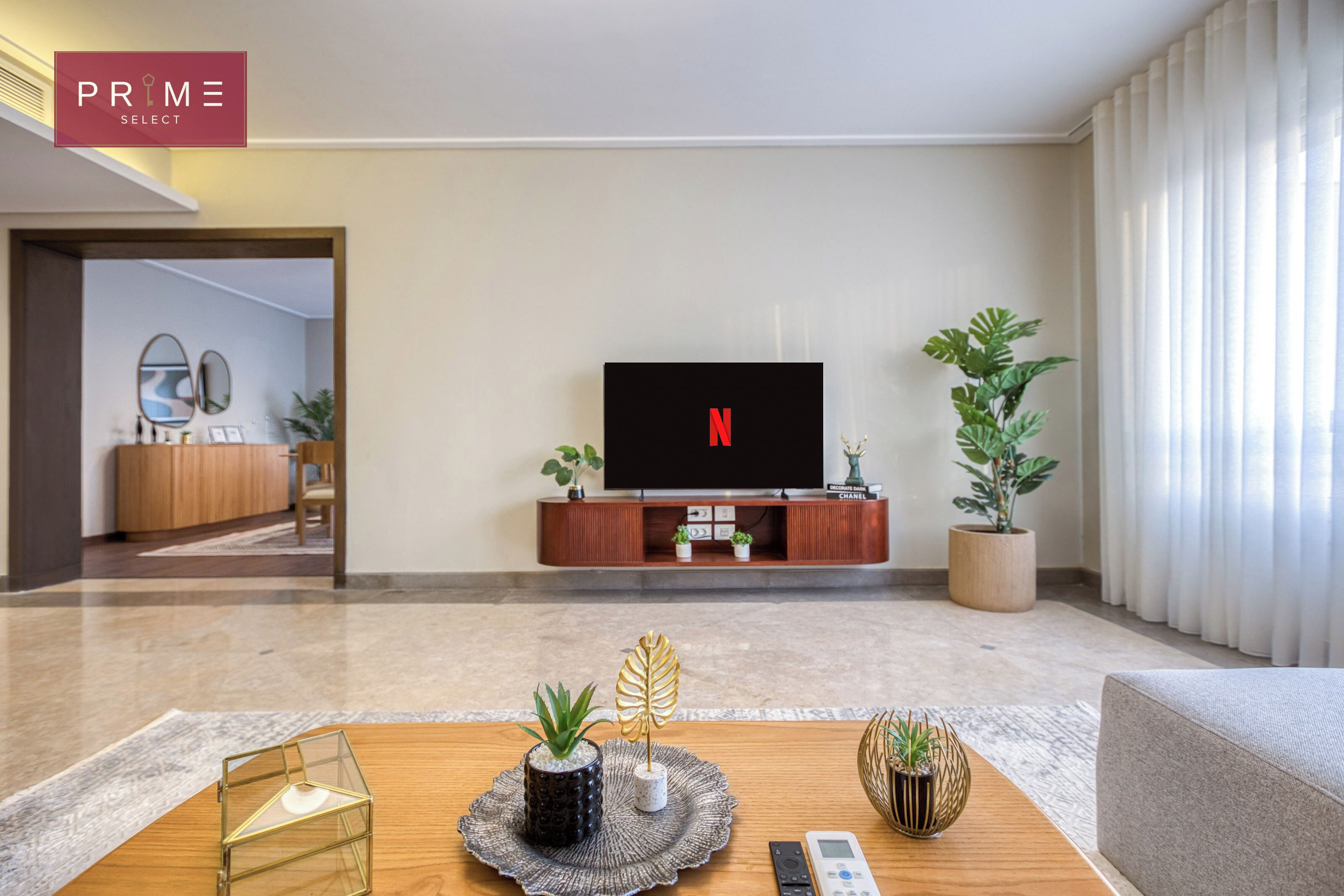 Superior-lejlighed - 3 soveværelser | Pengeskab på værelset, strygejern/strygebræt, gratis Wi-Fi