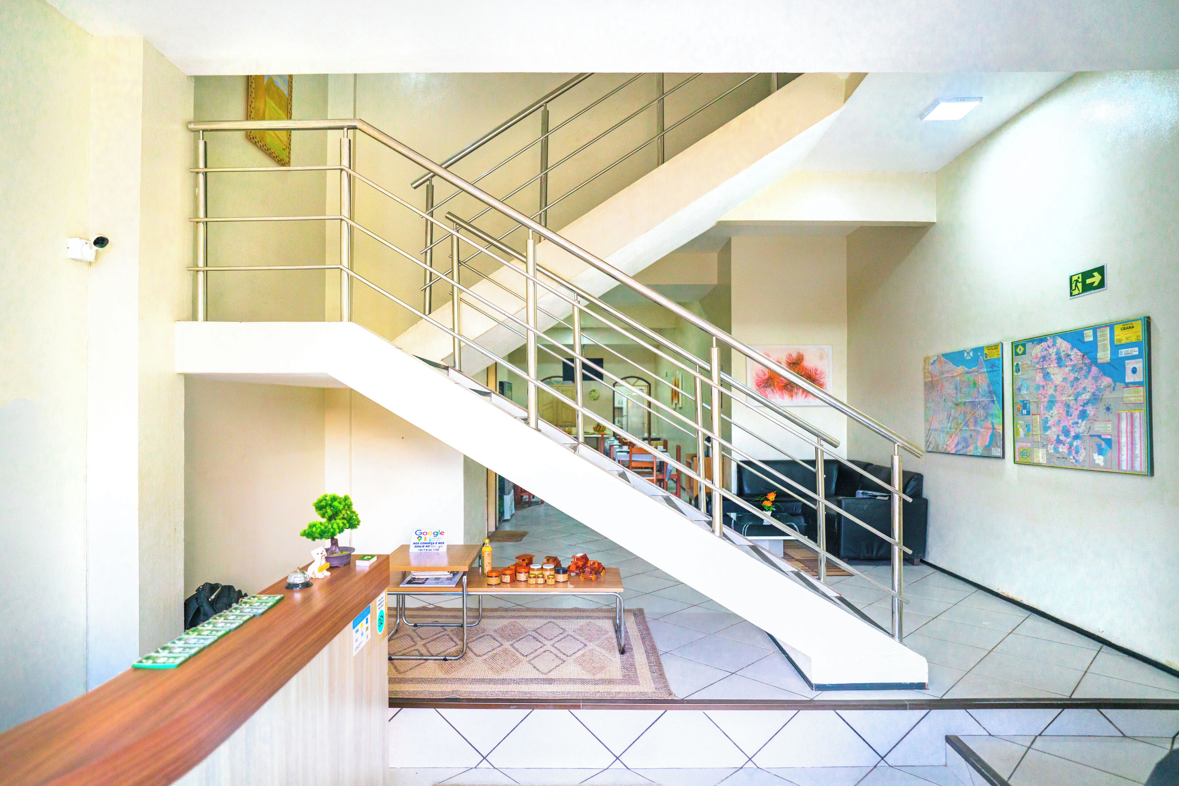 Handrails in stairways