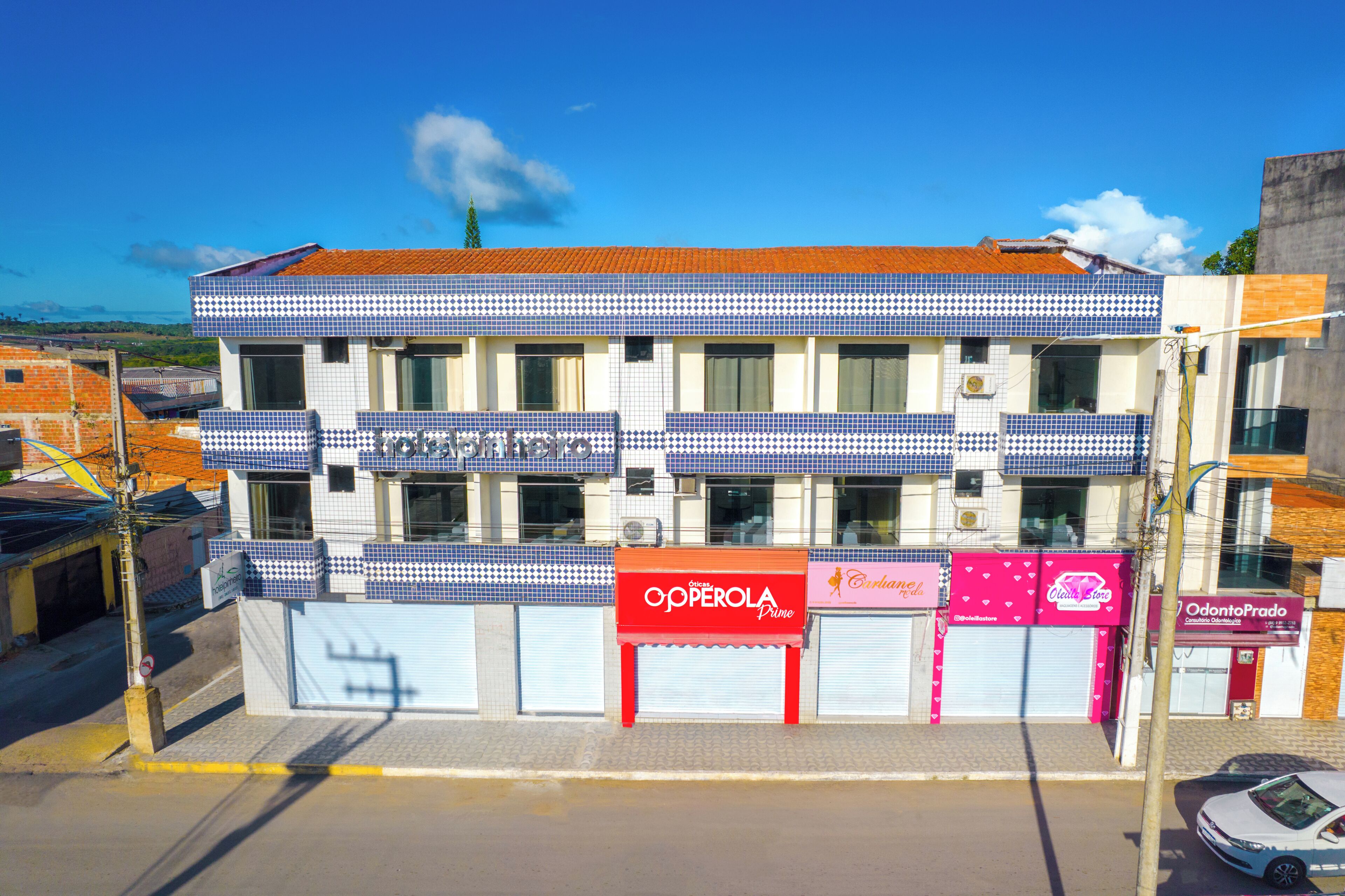 Fachada da propriedade