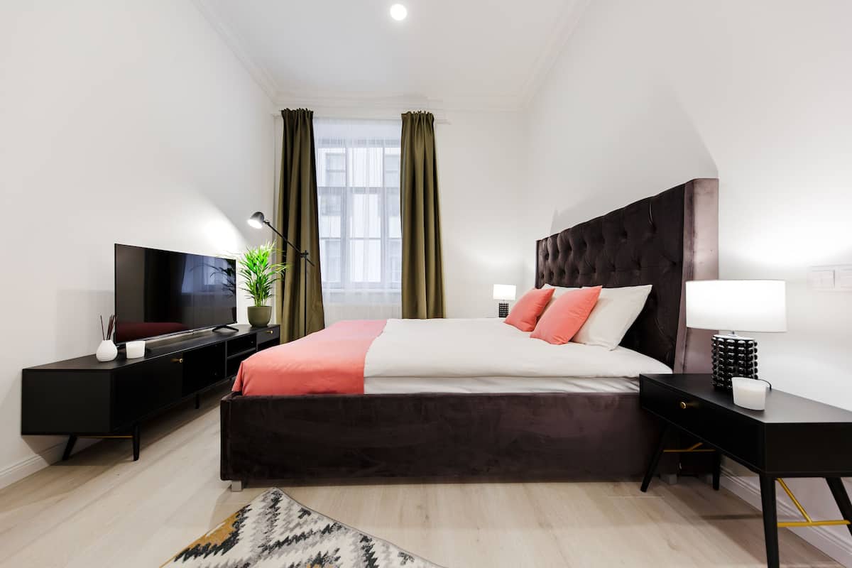 Studio | 1 slaapkamer, hypoallergeen beddengoed, een minibar