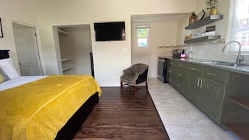 1 chambre, fer et planche Ă  repasser, Wi-Fi, draps fournis