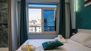 Camera Gallery con letto matrimoniale o 2 letti singoli (Napul'é) | Lenzuola Frette, biancheria da letto di alta qualità
