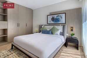 Superior-Apartment, 2 Schlafzimmer | 2 Schlafzimmer, Zimmersafe, Bügeleisen/Bügelbrett, kostenloses WLAN