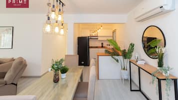 Standard-Apartment, 2Â Schlafzimmer | Wohnbereich