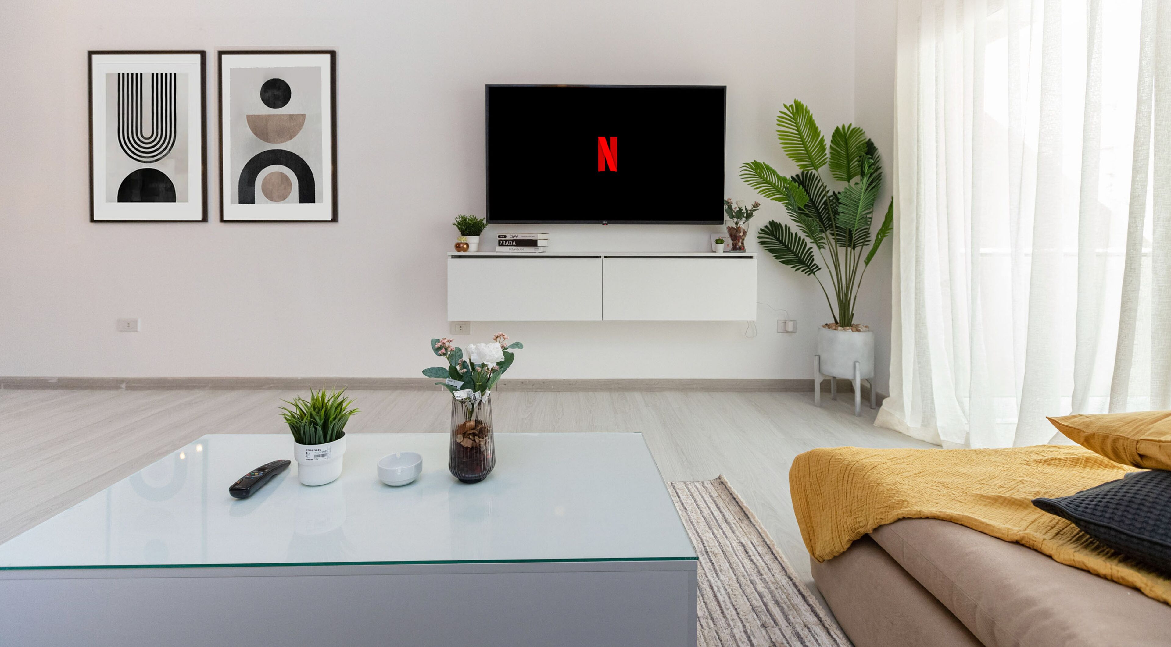 Standard-Apartment, 2 Schlafzimmer | Wohnbereich