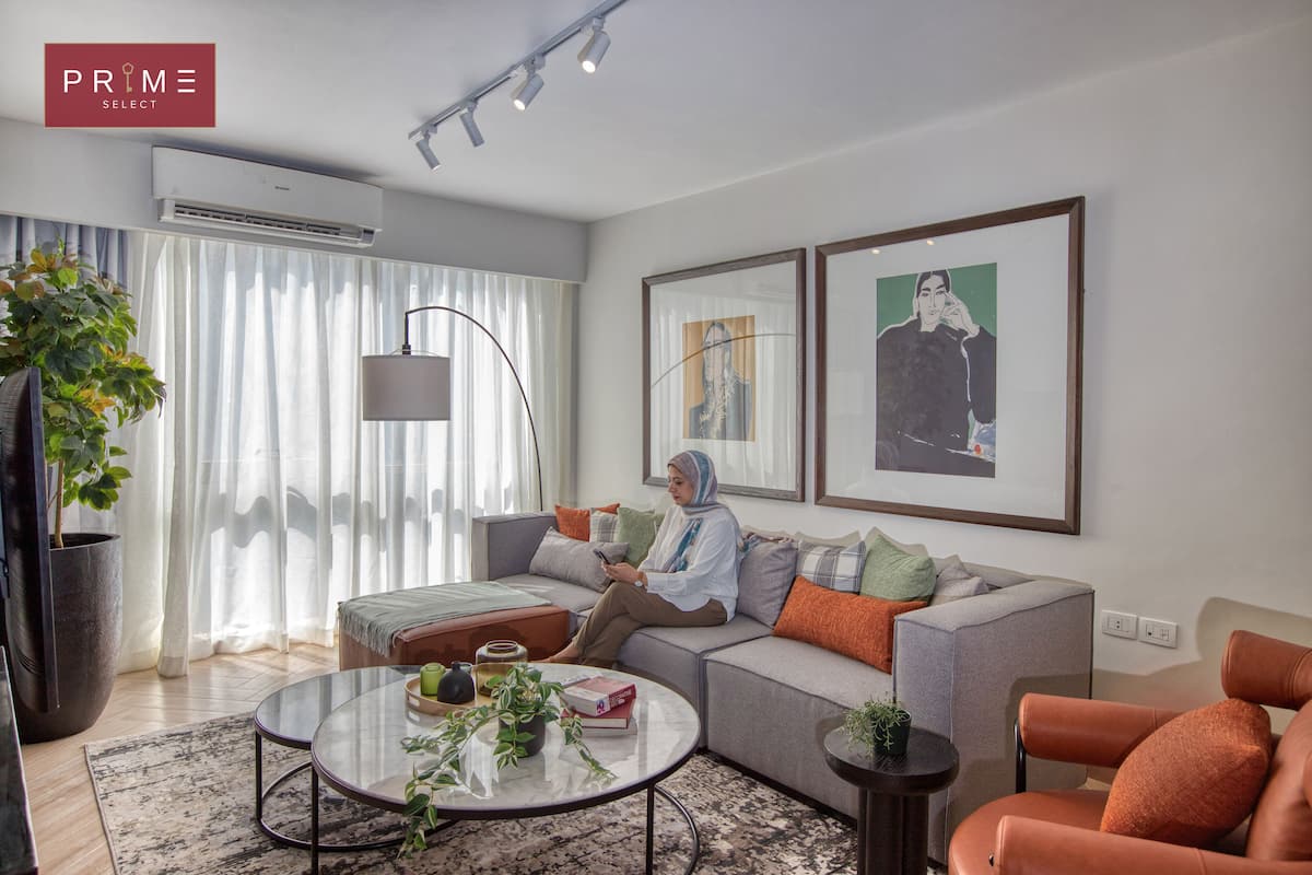 Departamento superior, 2 habitaciones | Área de sala de estar