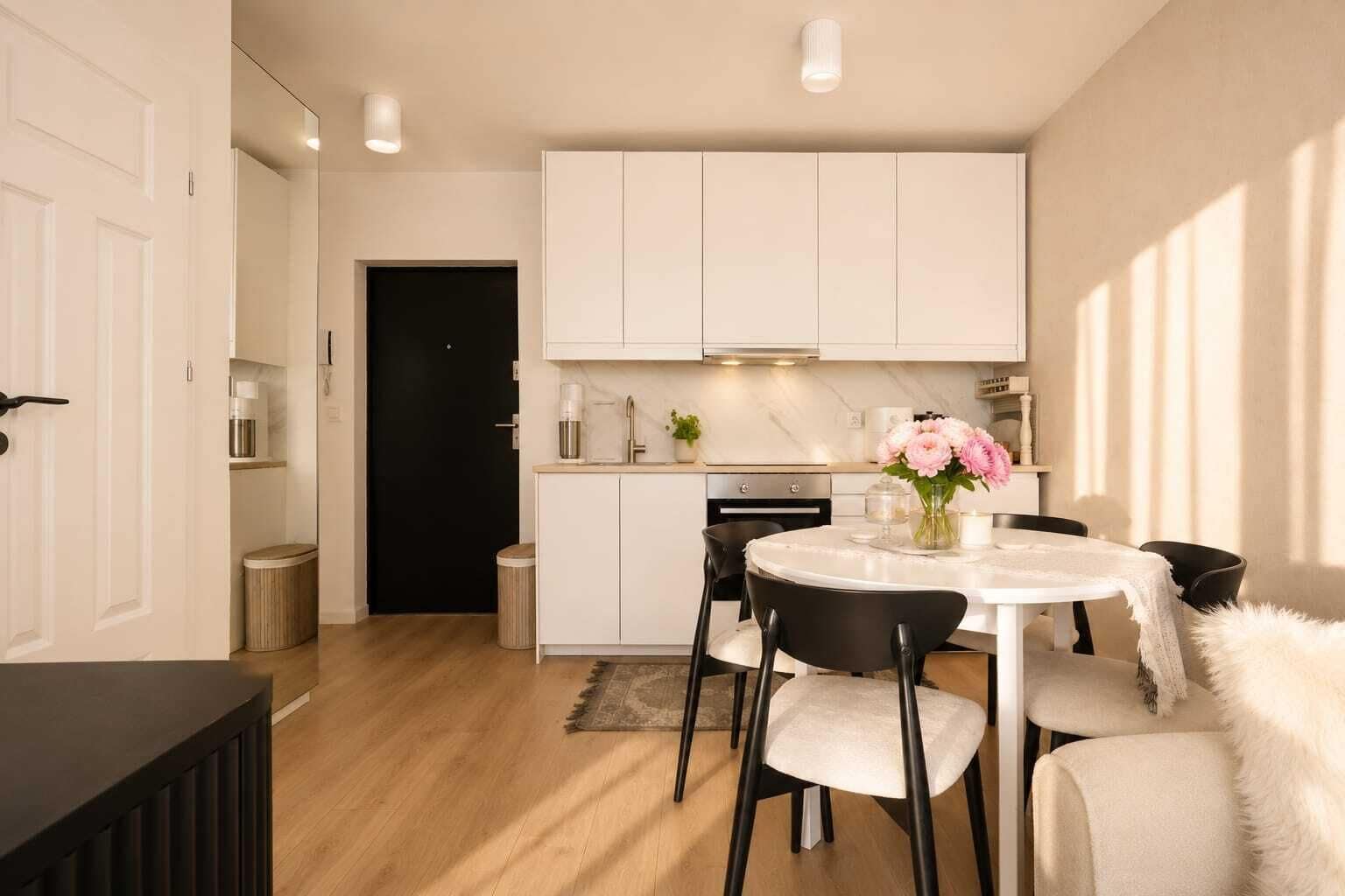 Deluxe-Apartment | Eigene Küche | Großer Kühlschrank, Ofen, Herdplatte, Geschirrspüler