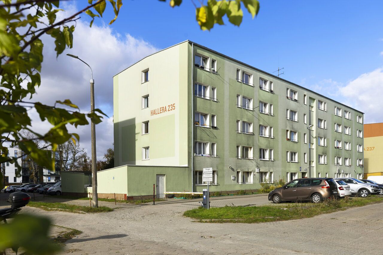 Overnatningsstedets facade