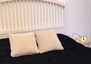 1 bedroom, in-room safe, iron/ironing board, travel cot