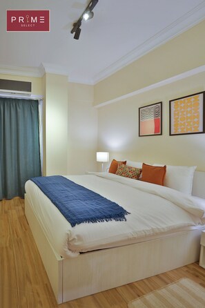 Apartment, 3 Bedrooms | Iron/ironing board, free WiFi - Prime Select point 90 (New Cairo)