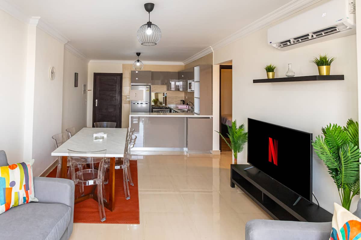 Apartamento estándar, 2 habitaciones | Zona de estar