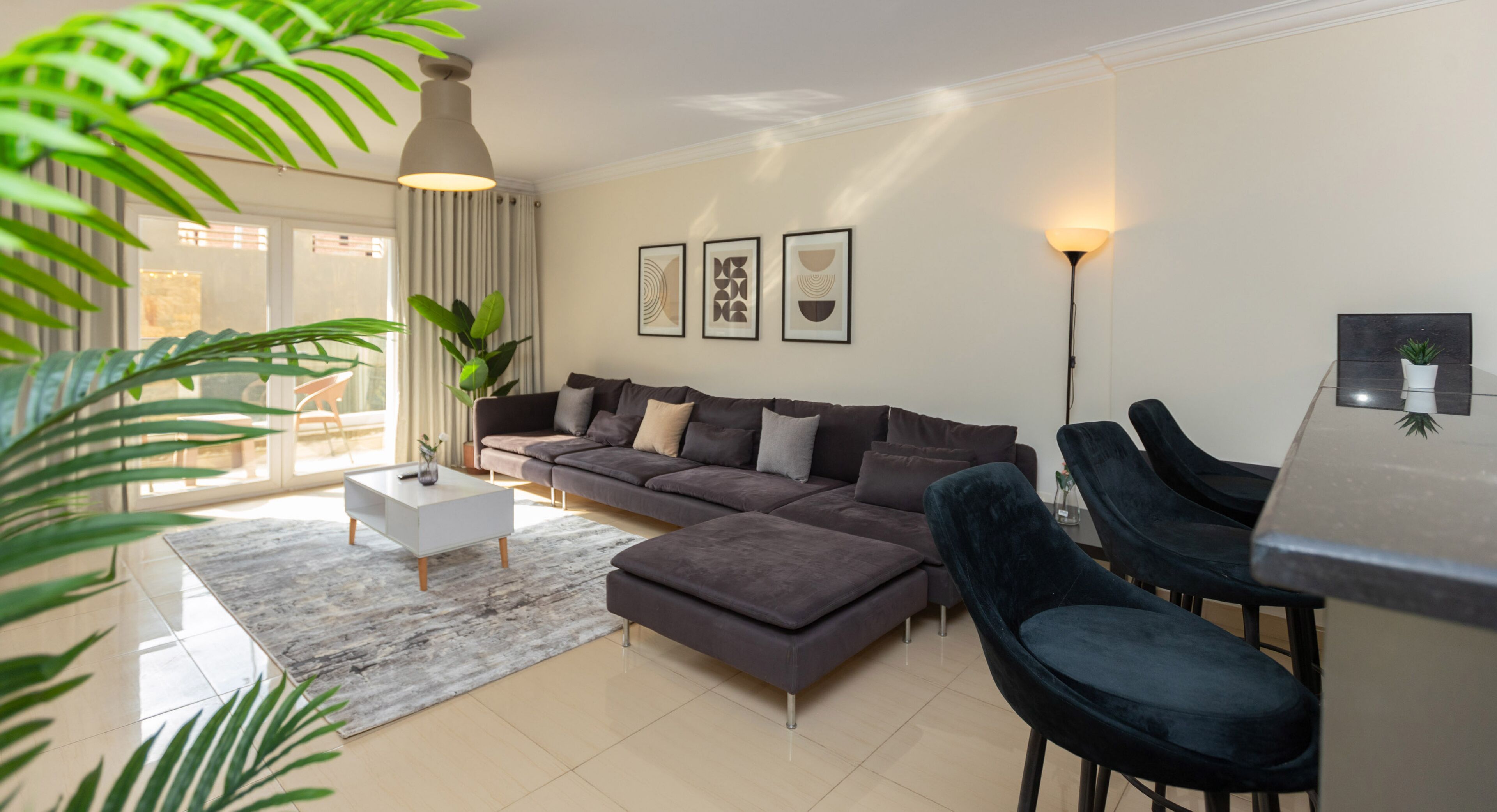 Căn hộ Deluxe, 2 phòng ngủ | Khu phòng khách