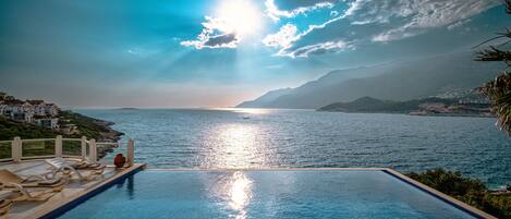 Blick von der Unterkunft