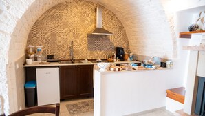 Living area - Pietra Rosa  (Alberobello)