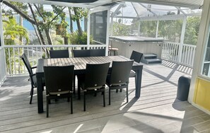 Opções para refeição ao ar livre