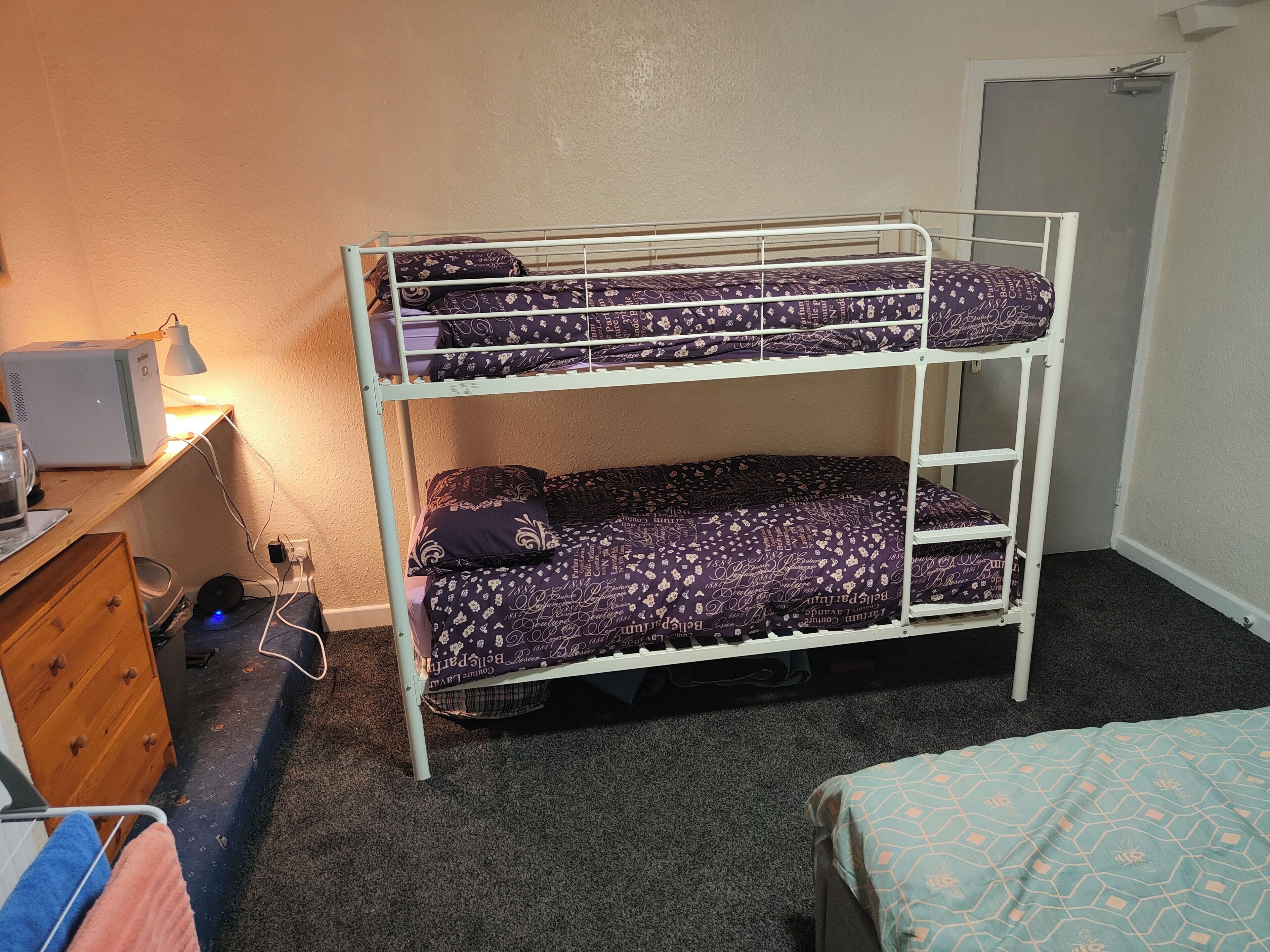 Hypo-allergenic bedding, memory foam beds, individually decorated