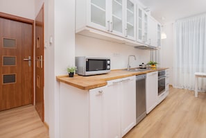 Private kitchen - Charming Apartment in Warsaw by Renters (Warsaw)