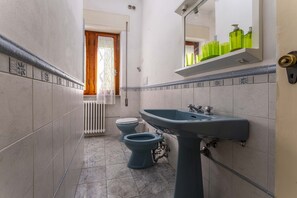 Apartment | Bathroom | Hair dryer, bidet, towels - Casa Vacanza Mais (Camaiore)